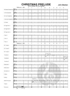 Christmas Prelude (Fanfarenorchester) von John Blanken 