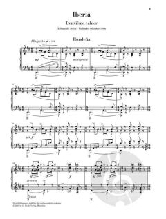 Iberia / Zweites Heft von Isaac Albéniz 