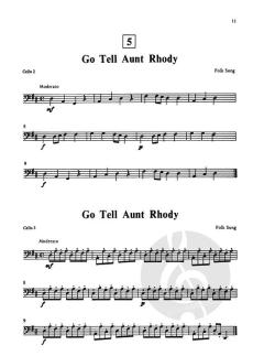Suzuki Ensembles For Cello Vol. 1 von Rick Mooney 