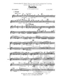 Concertino For Alto Sax von Jerry Bilik 