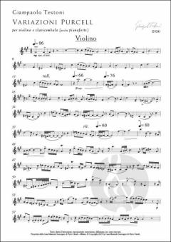 Variazioni Purcell von Giampaolo Testoni 