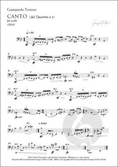 Canto von Giampaolo Testoni 