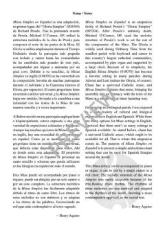 Missa Simplex en Español von Richard Proulx 