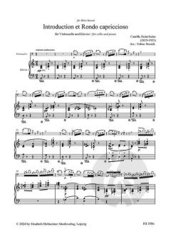Introduction et Rondo capriccioso für Violine und Klavier von Camille Saint-Saëns 