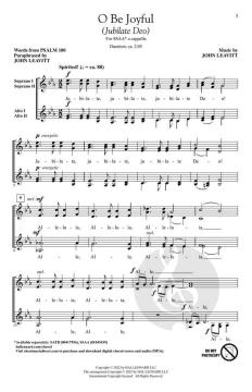 O Be Joyful von John Leavitt (Download) 