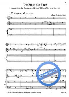 Die Kunst der Fuge BWV 1080 Band 1 (Johann Sebastian Bach) 