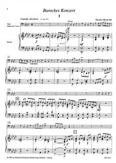 Barockes Konzert von Theodor Hlouschek 