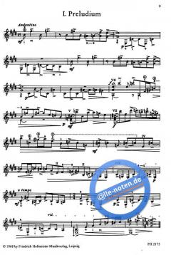 baroque in blue. Suite von Andre Asriel 