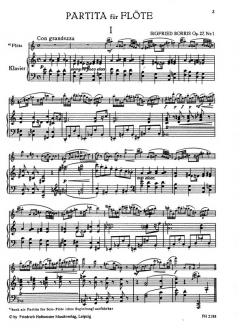 Partita von Siegfried Borris 