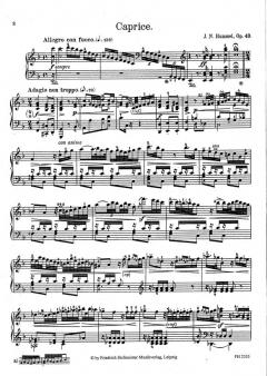 Caprice F-Dur op. 49 von Johann Nepomuk Hummel 