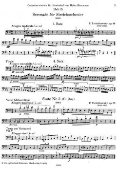 Orchesterstudien von Pjotr Iljitsch Tschaikowski 