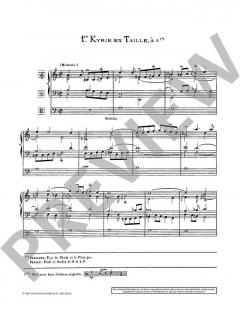 Livre d'Orgue von Nicolas de Grigny 