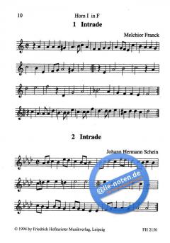 Waldhornquartette Band 2 für 4 Waldhörner bei alle-noten.de