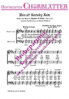 Mein alt' Kentucky Heim (Stephen Foster) 