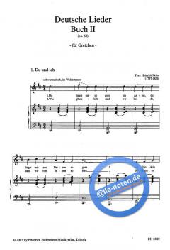 Deutsche Lieder Buch 2 von Caspar René Hirschfeld 