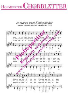 Es waren zwei Königskinder 
