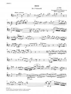 Duos für 2 Violoncelli im Alle Noten Shop kaufen