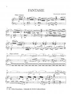 Fantaisie brillante von Francois Borne für Flöte und Klavier im Alle Noten Shop kaufen