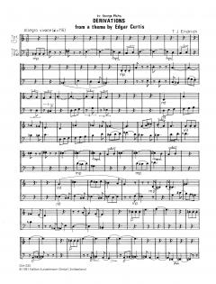 Derivations From A Theme By Edgar Curtis (T. J. Endrich) 