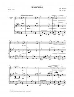 Intermezzo A-Dur op. 118/2 von Johannes Brahms 