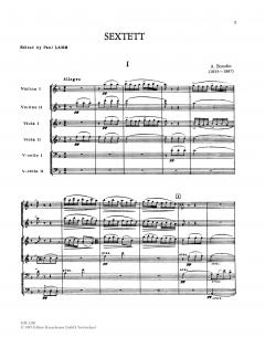 Streichsextett von Alexander Borodin für 2 Violinen, 2 Violen und 2 Violoncelli im Alle Noten Shop kaufen