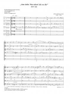 Aus tiefer Not schrei ich zu dir (Johann Sebastian Bach) 
