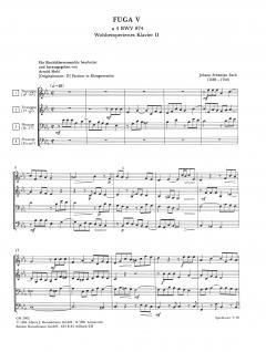 Fuga V BWV 874 (Johann Sebastian Bach) 