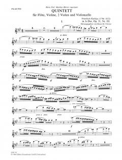 Quintett A-dur op. 51/3 (Friedrich Kuhlau) 