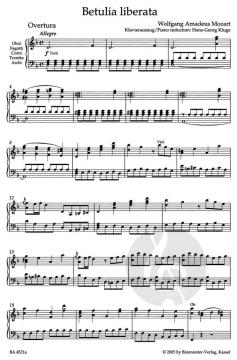 Betulia liberata (W.A. Mozart) 