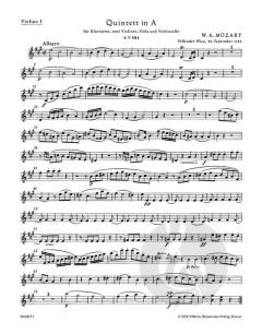 Quintett KV 581 von Wolfgang Amadeus Mozart (Download) 