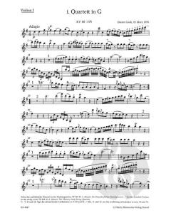 13 frühe Streichquartette Heft 1 von Wolfgang Amadeus Mozart im Alle Noten Shop kaufen