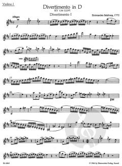 3 Divertimenti von Wolfgang Amadeus Mozart (Download) 