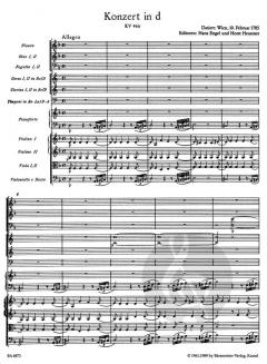 Klavierkonzert Nr. 20 d-Moll KV 466 von Wolfgang Amadeus Mozart 