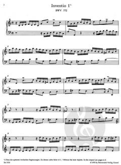 Inventionen und Sinfonien BWV 772-801 von Johann Sebastian Bach (Download) 