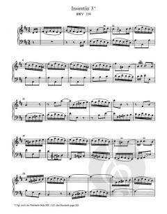 Inventionen und Sinfonien BWV 772-801 von Johann Sebastian Bach (Download) 