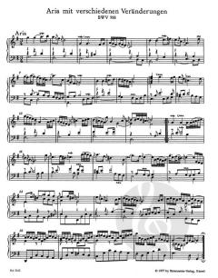 Goldberg-Variationen BWV 988 von Johann Sebastian Bach (Download) 