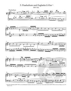 Präludien und Fughetten von Johann Sebastian Bach (Download) 
