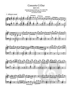 Klavierbearbeitungen fremder Werke 1 von Johann Sebastian Bach im Alle Noten Shop kaufen