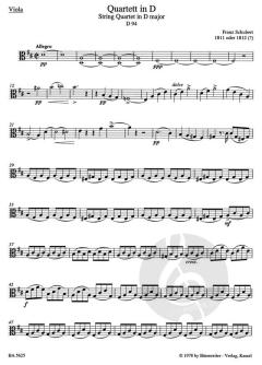 Streichquartette 1 von Franz Schubert (Download) 