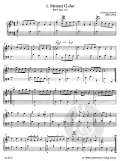 Leichte Klavierstücke und Tänze von Johann Sebastian Bach im Alle Noten Shop kaufen