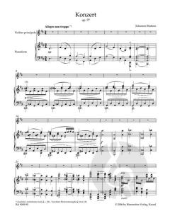 Konzert D-Dur op. 77 von Johannes Brahms (Download) 