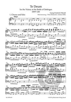 Te Deum for the Victory at the Battle of Dettingen HWV 283 (Amanda Babington) 