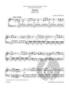 Sämtliche Sonaten 1 von Ludwig van Beethoven 
