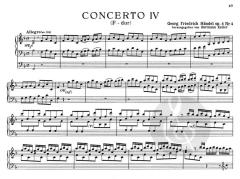 Orgelkonzerte für Orgel allein mit Pedal Heft 2 op. 4 von Georg Friedrich Händel im Alle Noten Shop kaufen
