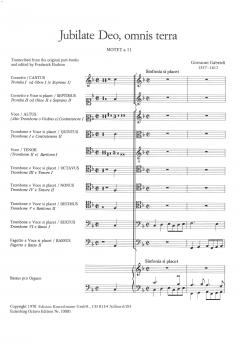 Jubilate Deo, omnis terra (Giovanni Gabrieli) 