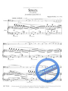 Sonata - Vox Gabrieli von Stjepan Sulek (Download) 