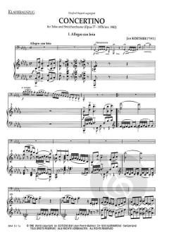 Concertino op. 77 von Jan Koetsier 