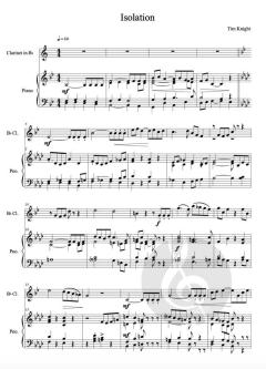 Isolation for Clarinet von Tim Knight 