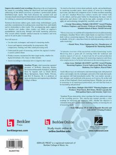 Audio Mastering von Jonathan Wyner 