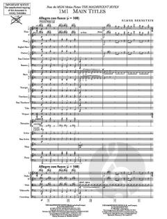 Die glorreichen Sieben  von Elmer Bernstein 